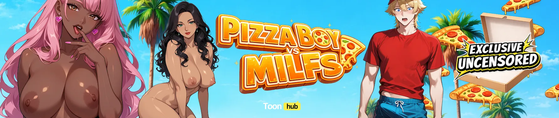 Read Pizza Boy vs MILFs!